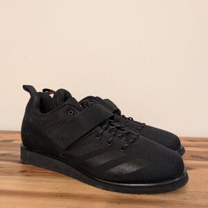 adidas Powerlift 4 Core Black Solar Golf Men's Sneakers Weightlifting